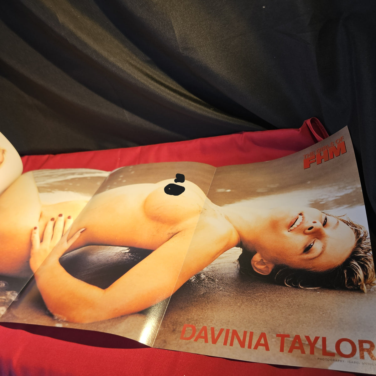 The Girls of FHM Magazine 2000 POSTERS Special Collectors Edition Kelly Brook Carmen Electra SKU 1559