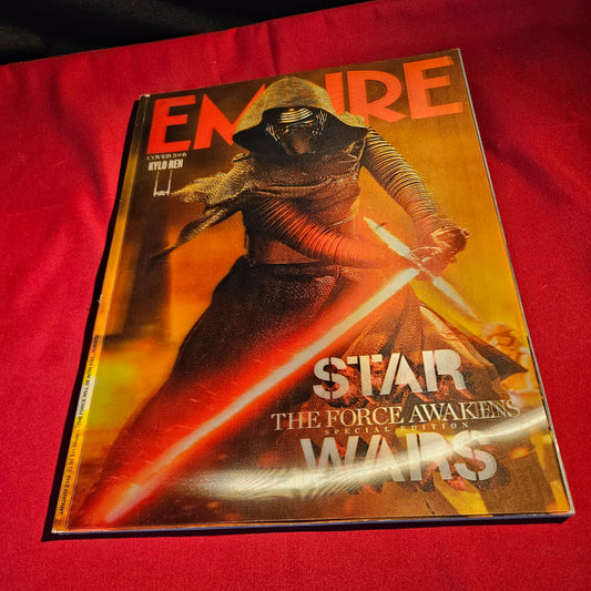 Empire Magazine January 2016 Star Wars The Force Awakens Kylo Ren Special Edition Subscriber Cover SKU 1562
