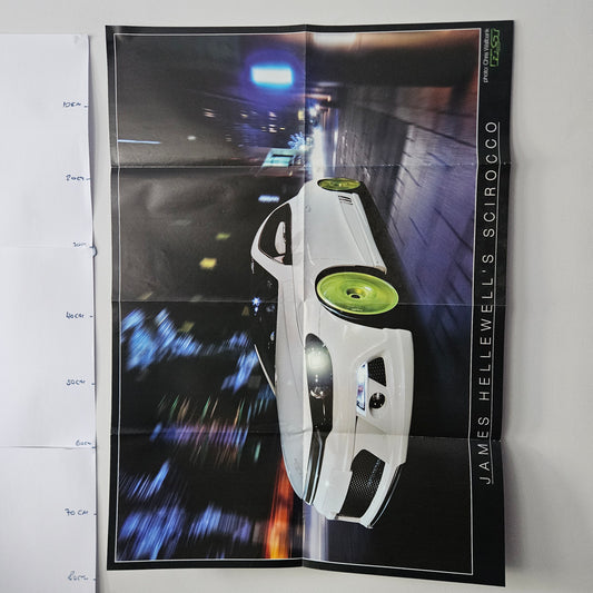 Fast Car Poster Honda S2000 VW Scirocco Matt Makarucha James Hellewell 0012