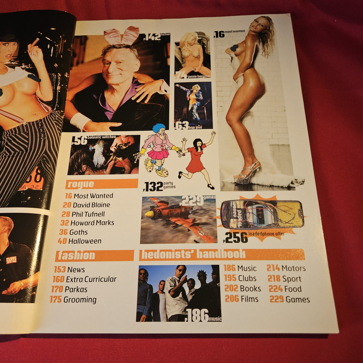 Loaded Magazine November 2000 Hollyoaks Carmen Electra Jenna Jameson David Seaman SKU 1563