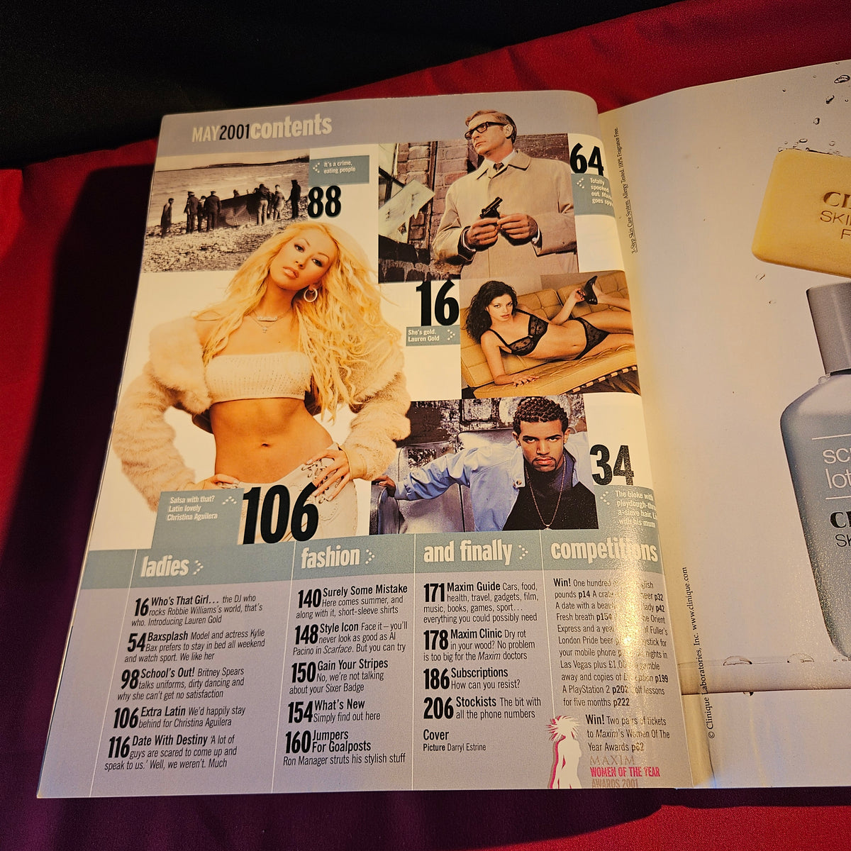 Maxim Magazine May 2001 Britney Spears Christina Aguilera Destiny's Child SKU 1564