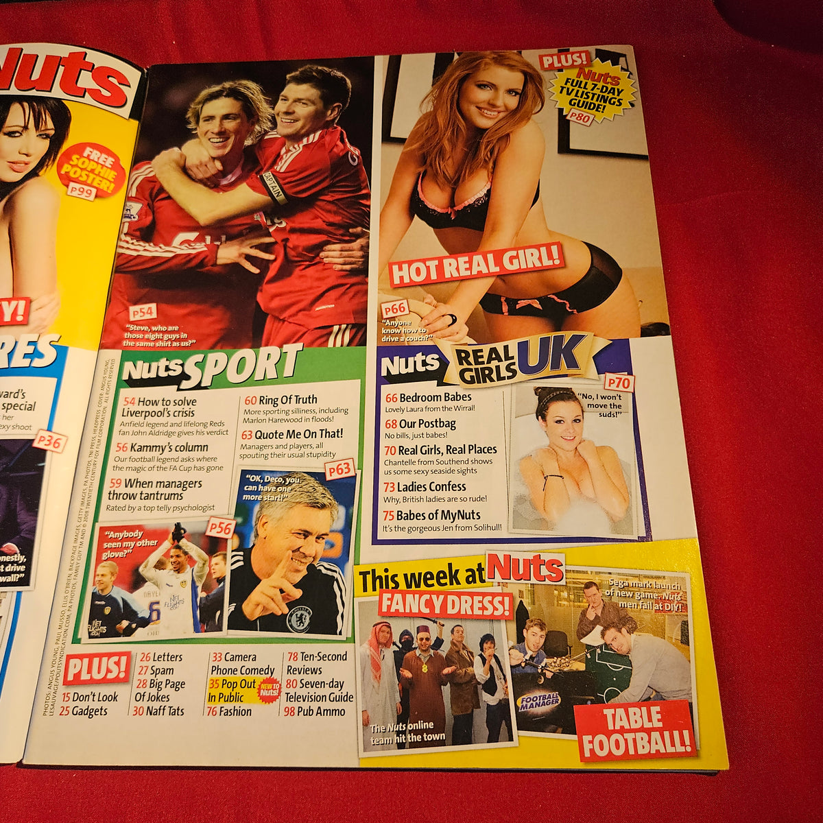 Nuts Magazine 15-21 January 2010 Sophie Howard Lindsey Strutt Peta Todd 1565