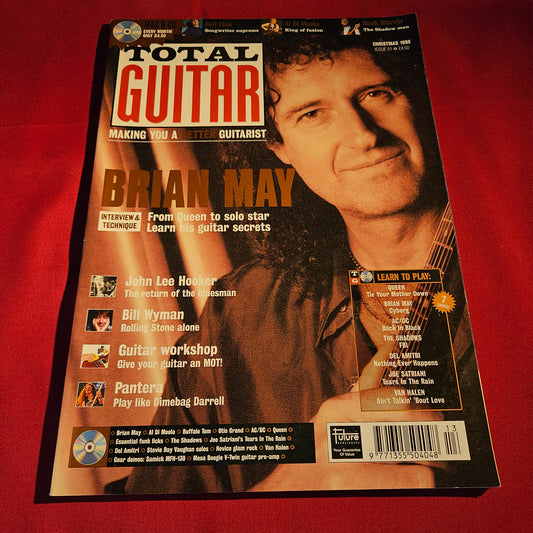Total Guitar Magazine Christmas 1998 Issue 51 Brian May Queen John Lee Hooker 1565