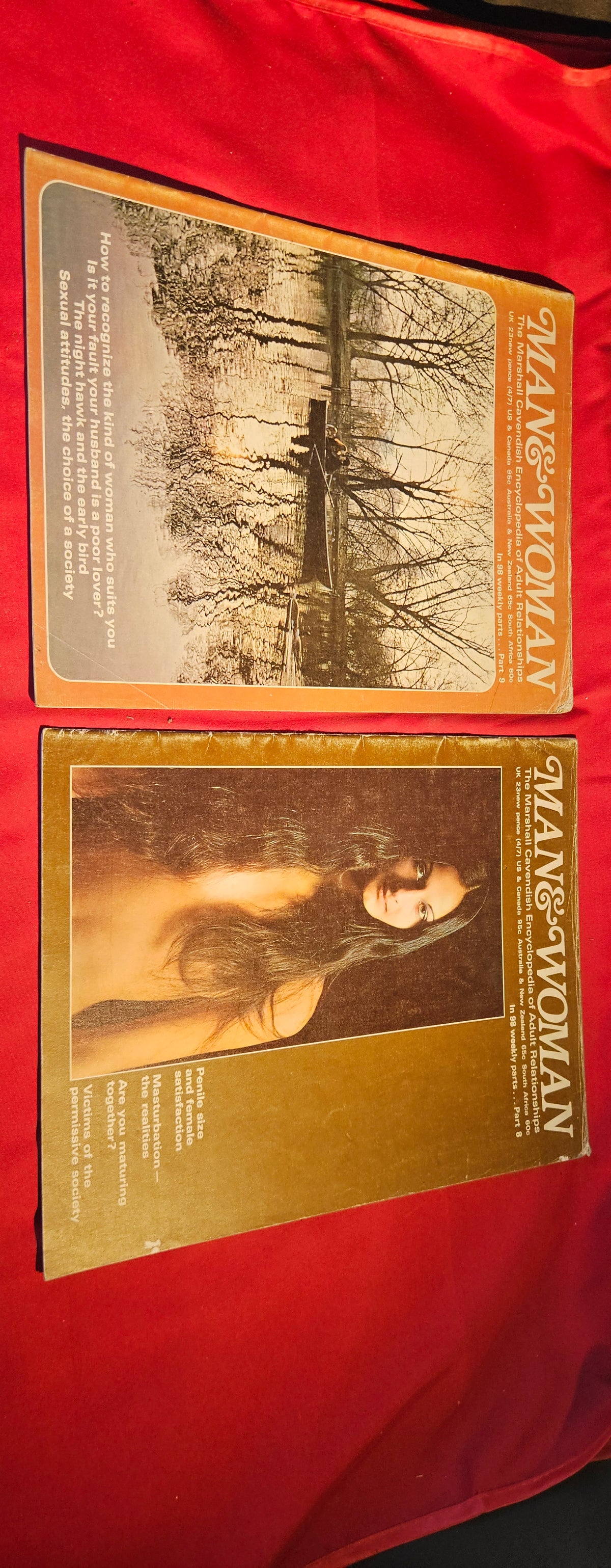 23x Man & Woman Marshall Cavendish Encyclopaedia Magazine Job Lot/Bundle BJL0148