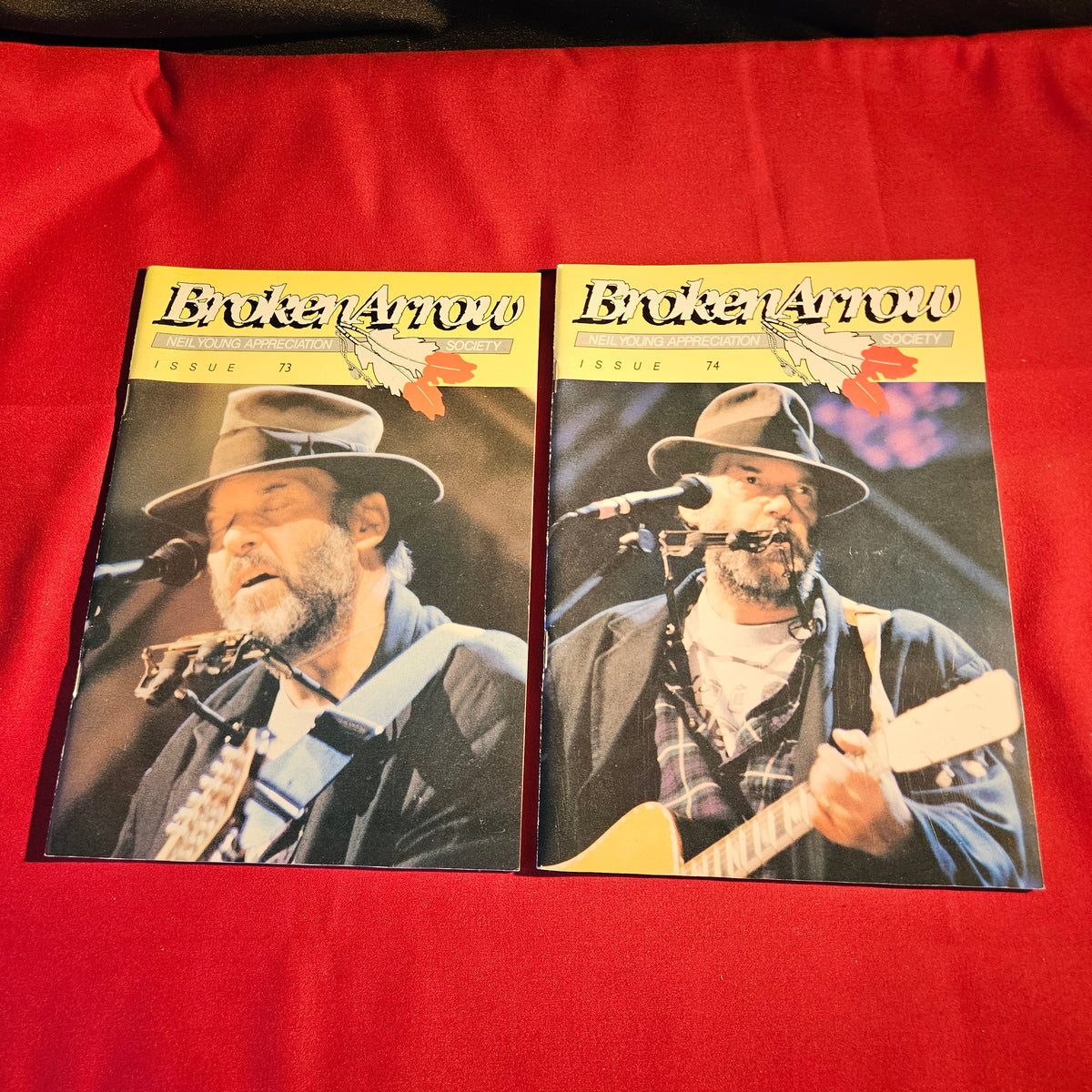 5x Broken Arrow Neil Young Appreciation Society Magazine Job Lot/Bundles Issues 70–74 BJL0152