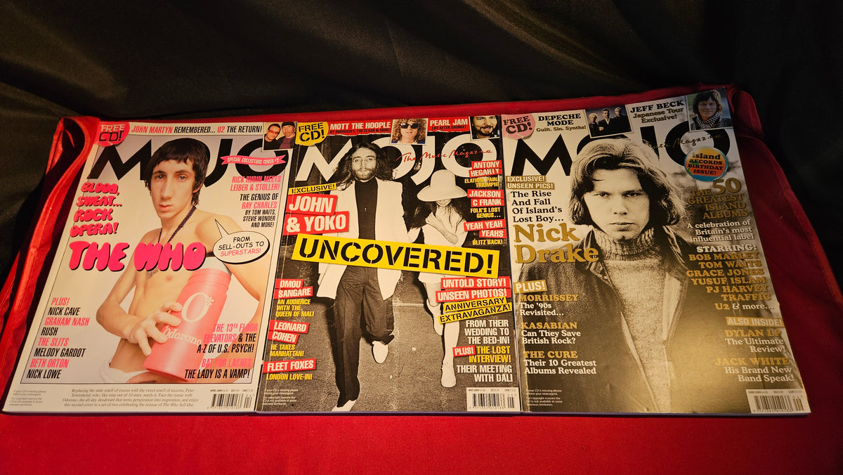 12x MOJO Music Magazines 2009 Job Lot/Bundle FULL YEAR Beatles Oasis Kraftwerk BJL0153