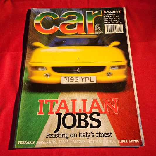 CAR Magazine May 1997 Issue 417 Ferrari Alfa Romeo Maserati Mini SKU 1569