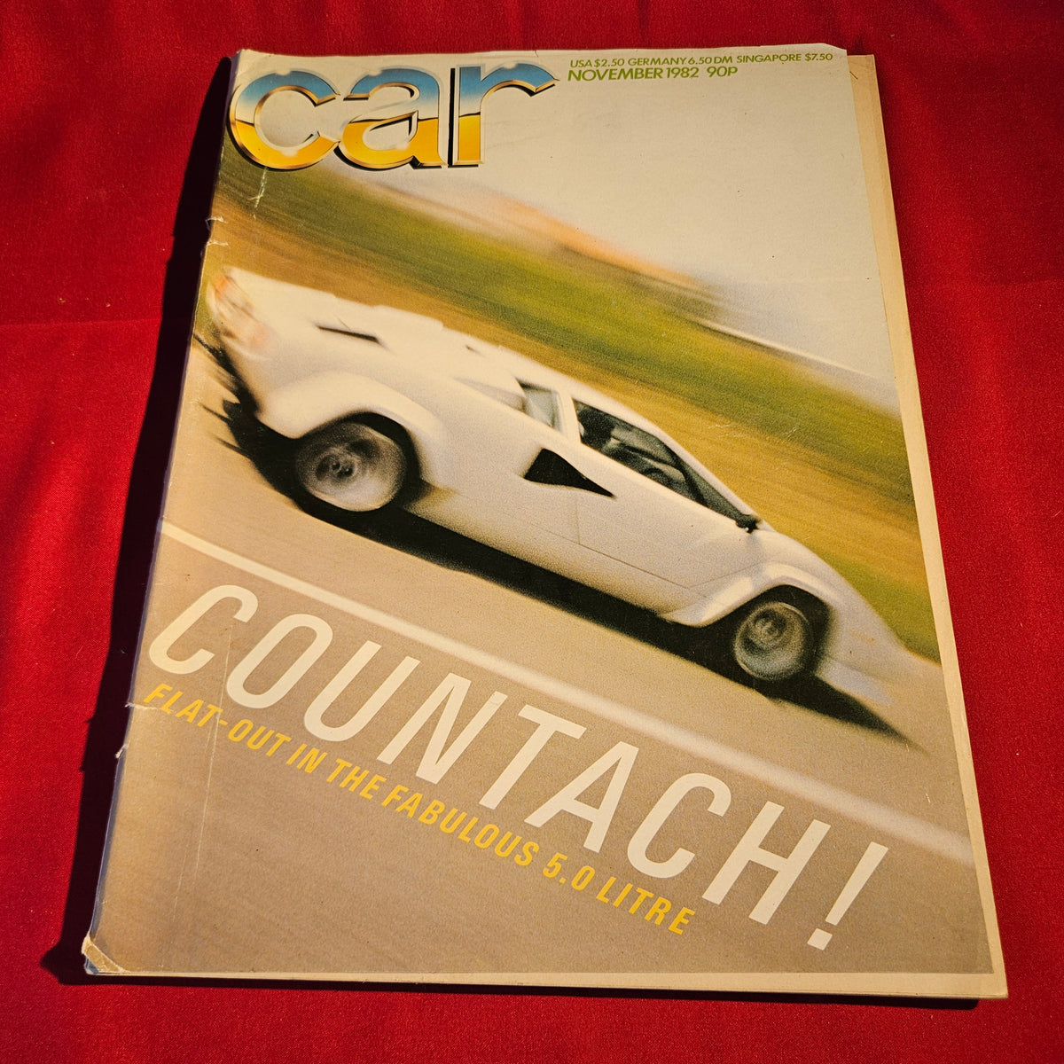 CAR Magazine November 1982 Lamborghini Countach 5.0 V8 Lotus SKU 1569