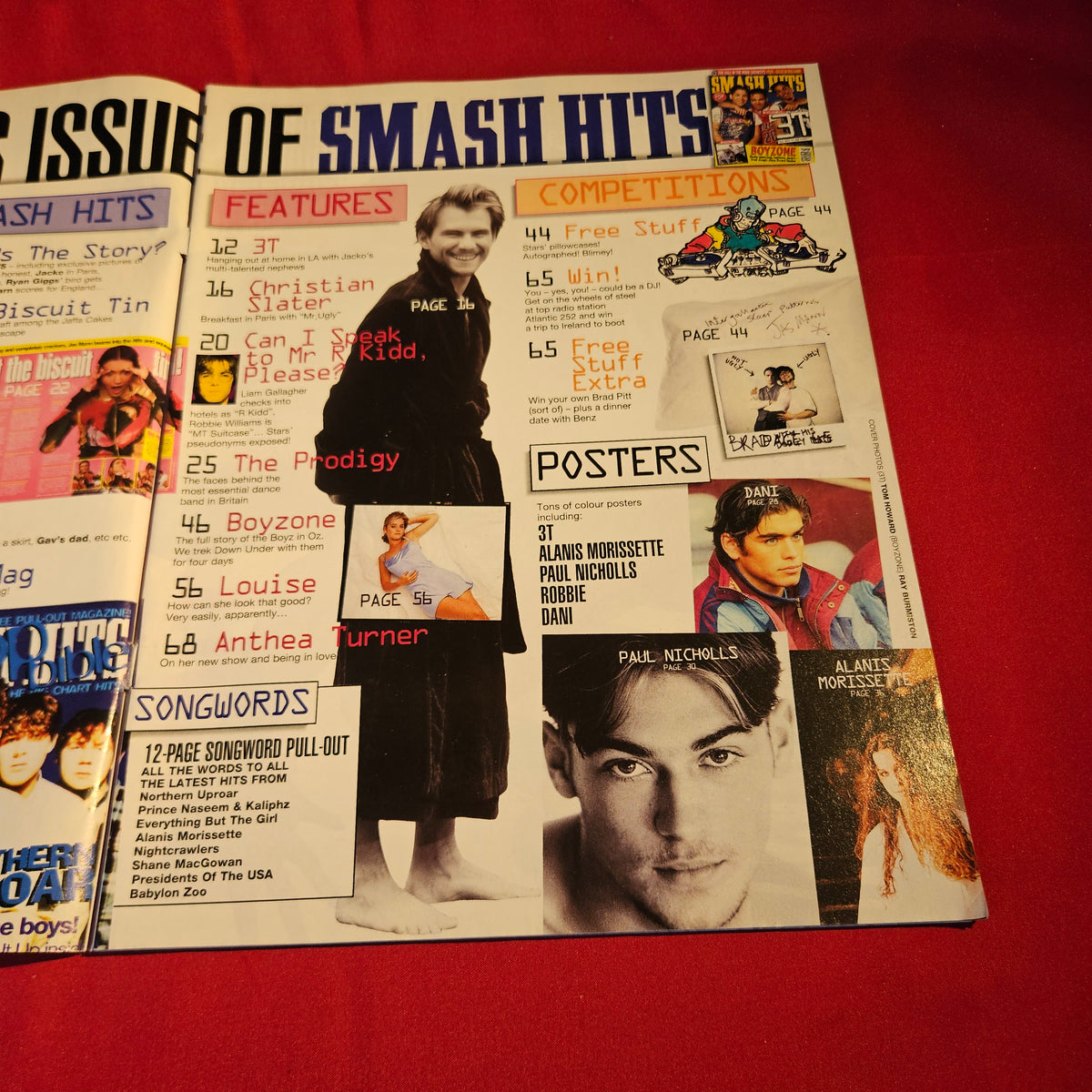 Smash Hits Magazine 10-23 April 1996 3T Boyzone Oasis SKU 1570