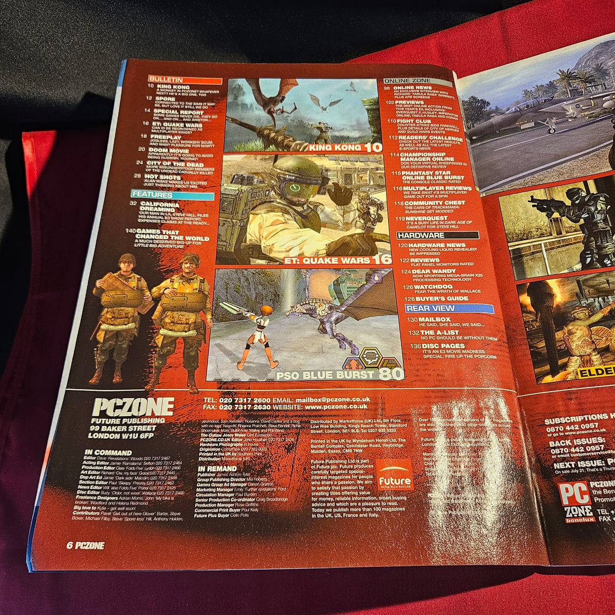 PC Zone Magazine August 2005 Issue 157 Battlefield 2 GTA San Andreas SKU 1572