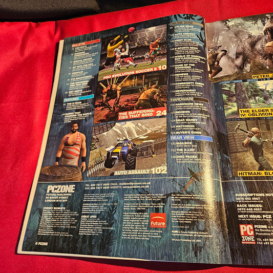 PC Zone Magazine September 2005 Issue 158 King Kong Oblivion Hitman SKU 1572