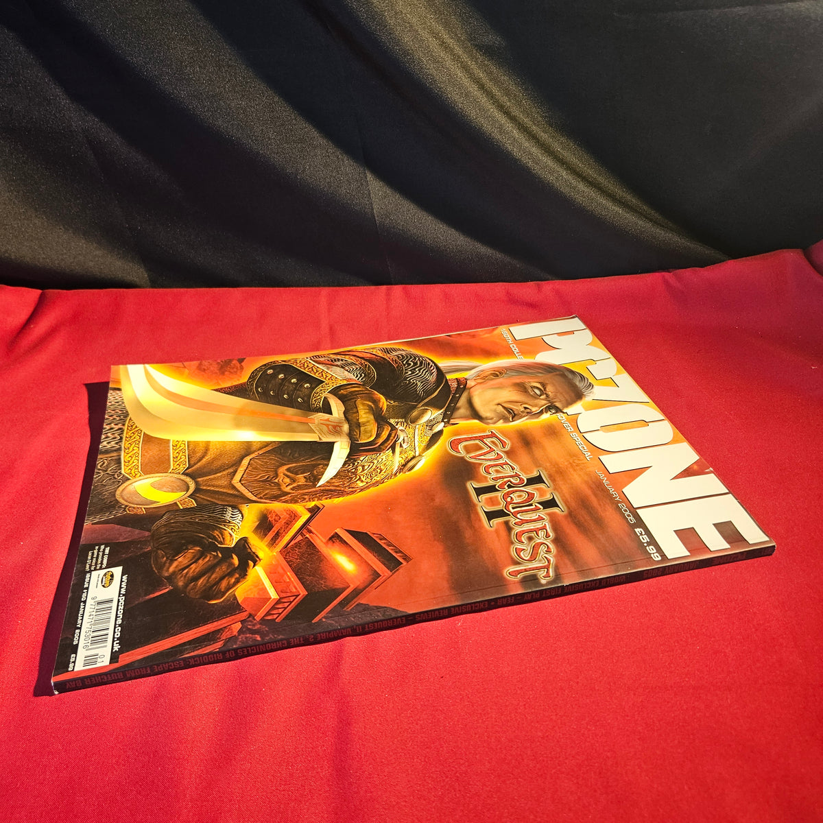 PC Zone Magazine January 2005 Issue 150 F.E.A.R. EverQuest II Collectors SKU 1572