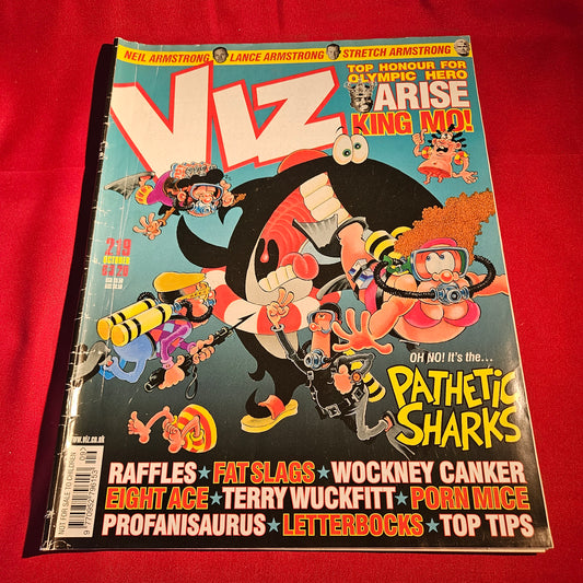 Viz Magazine October 2012 Issue 219 Pathetic Sharks Eight Ace SKU 1574