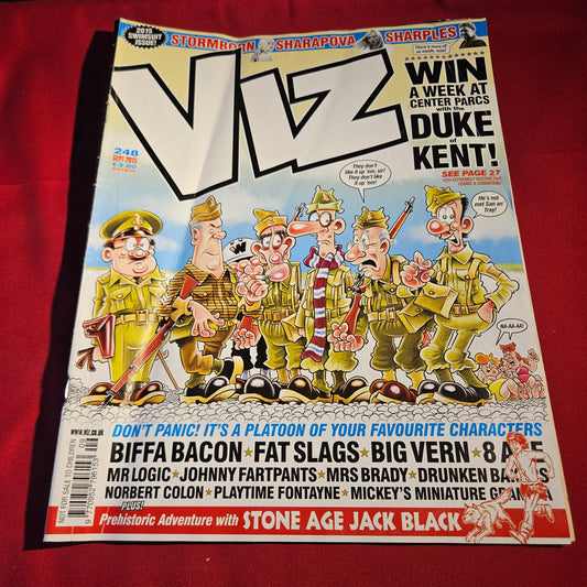 Viz Magazine September 2015 Issue 248 Biffa Bacon 8 Ace Duke of Kent SKU 1574