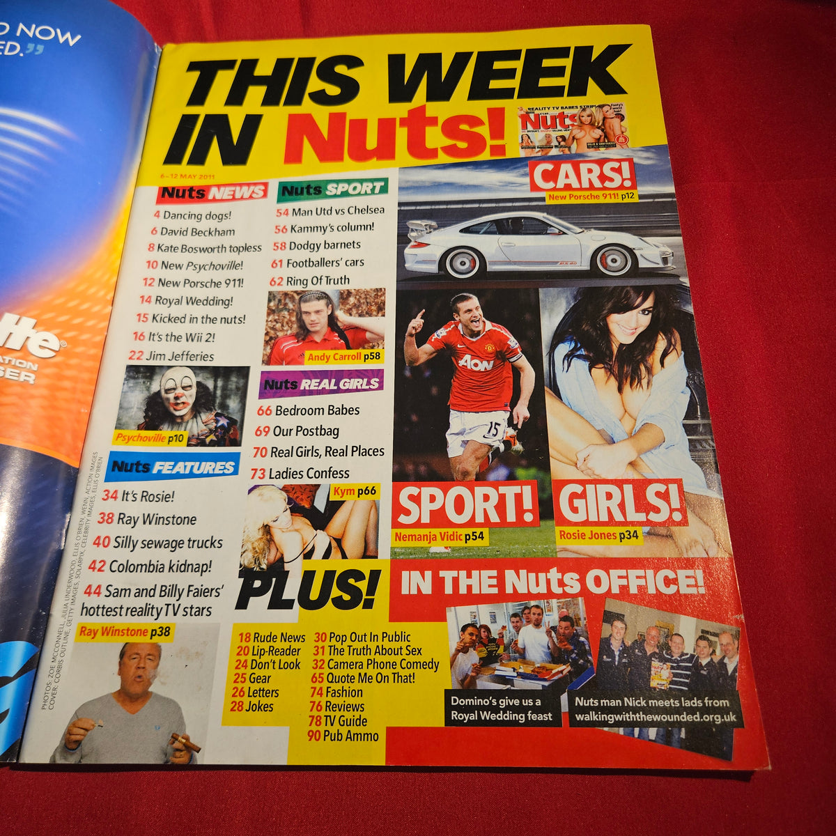 Nuts Magazine 6-12 May 2011 Billie Sam Faiers Rosie Jones Essex SKU 1583