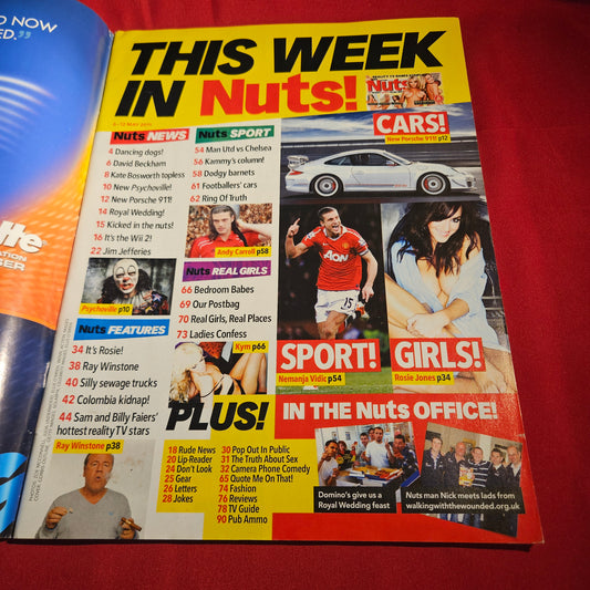 Nuts Magazine 6-12 May 2011 Billie Sam Faiers Rosie Jones Essex SKU 1583
