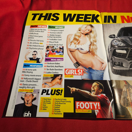 Nuts Magazine 25 February–3 March 2011 Danica Thrall Kelly Brook Sophie SKU 1583