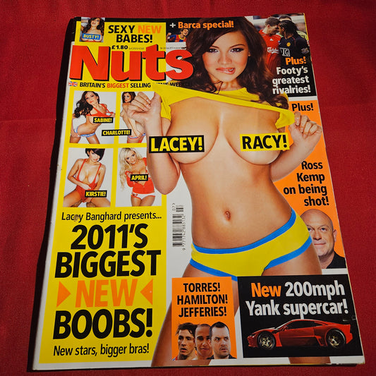 Nuts Magazine 18-24 February 2011 Lacey Banghard Sabine Charlotte April SKU 1583