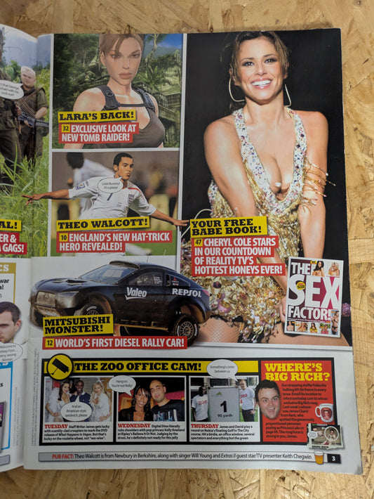ZOO Magazine 19-25 September 2008 (1001) Danielle Lloyd POSTER Jessica Jane Clement