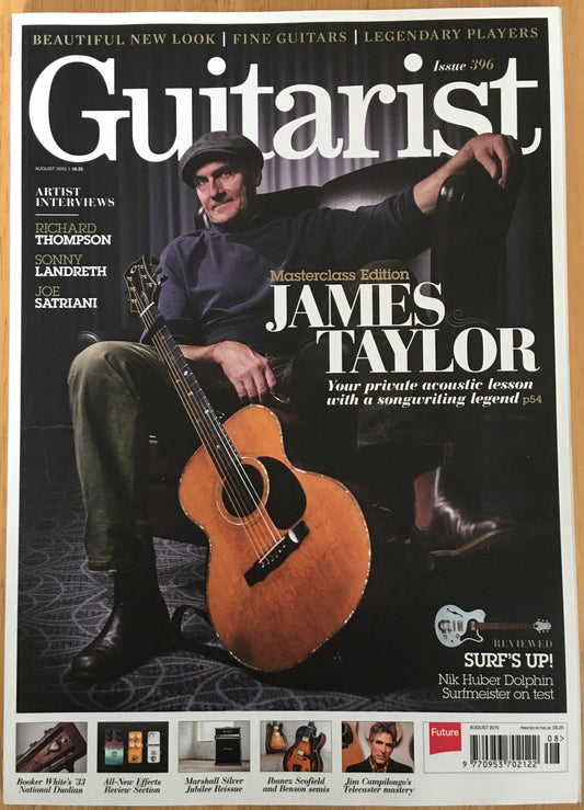Guitarist Magazine Summer 2015 No.397 (Rare)(133) Jimi Hendrix Eric Clapton Pete