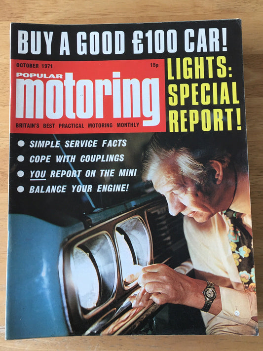 Popular Motoring Magazine October 1971 (148) Chrysler 160 Road Test
