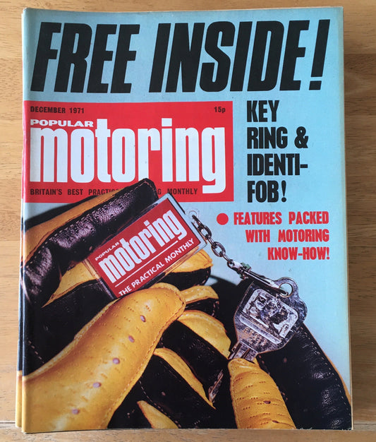 Popular Motoring Magazine December 1971 (148) Test Firenza