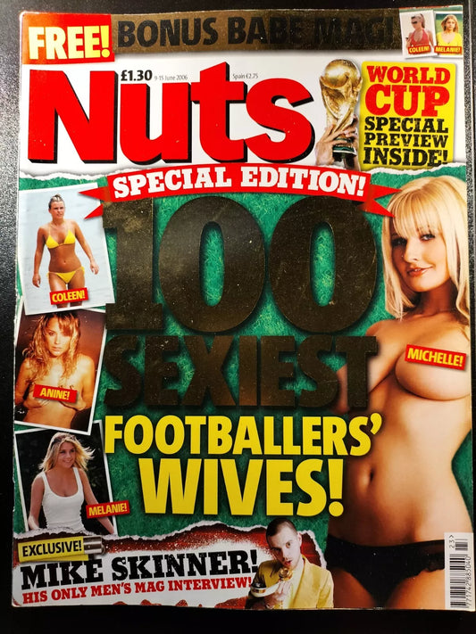Nuts 9-15 June 2006 (663) Michelle Melanie Coleen Anine Aisleyne Footballers