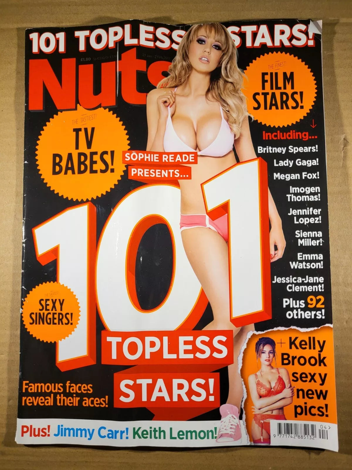 Nuts 27 Jan-2 Feb 2012 (707) Sophie Reade Kelly Brook Imogen Thomas Jessica-Jane